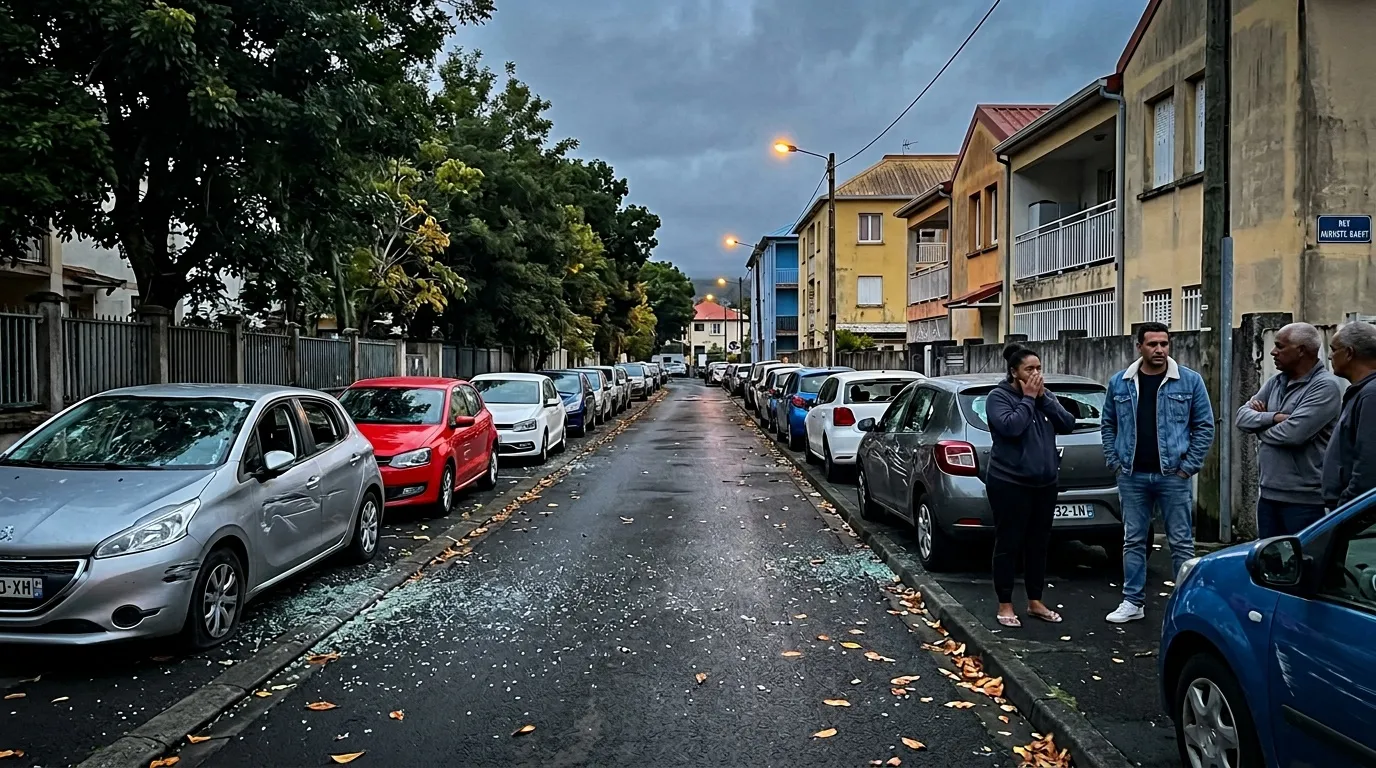 Vandalisme à Saint-Pierre : 40 véhicules endommagés