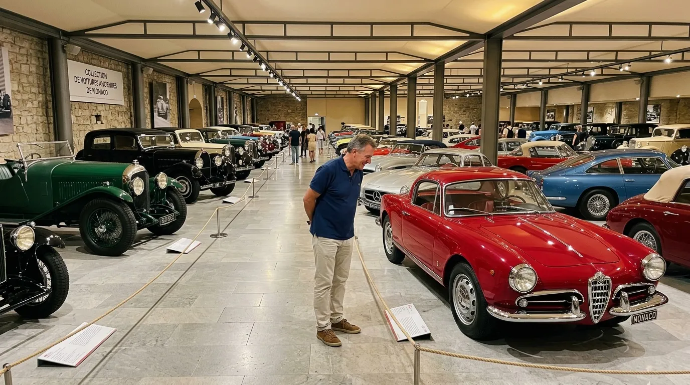 Reportage musée Collection auto Monaco : visite