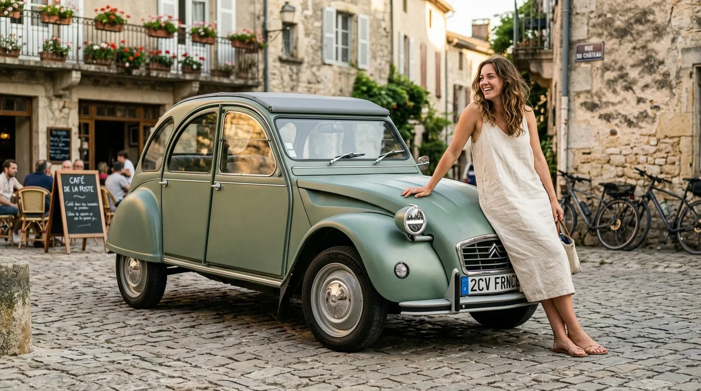 Citroën ressort la 2CV : icône automobile