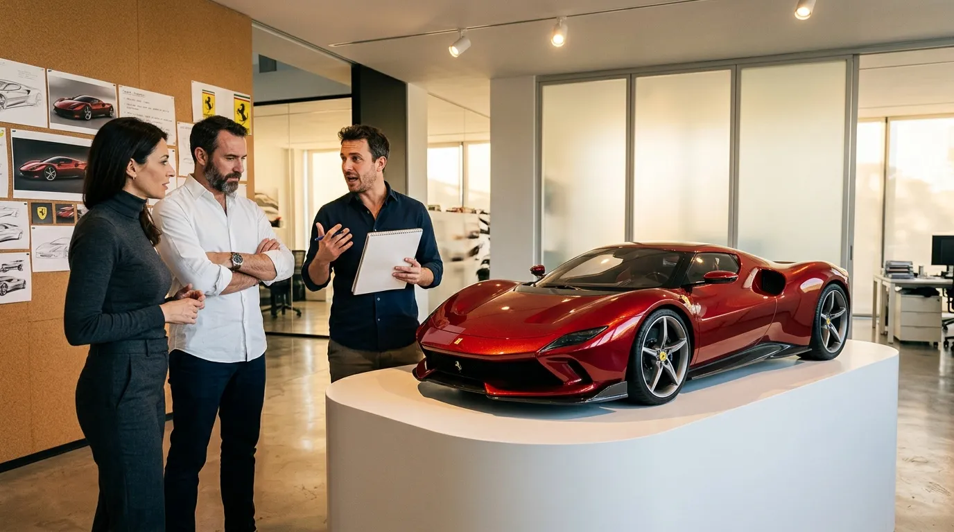 Ferrari Luce : les designers s'expliquent