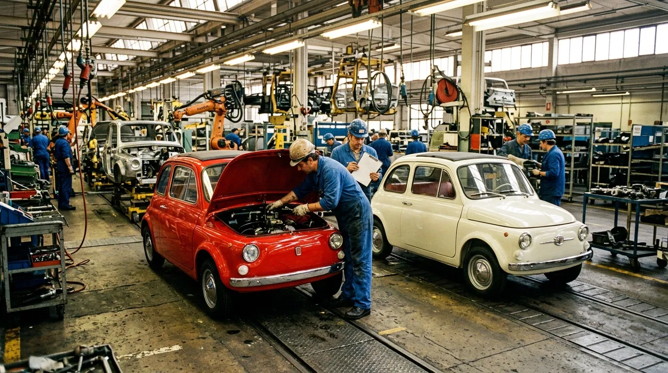 Stellantis convertira deux Fiat pour sauver Chrysler