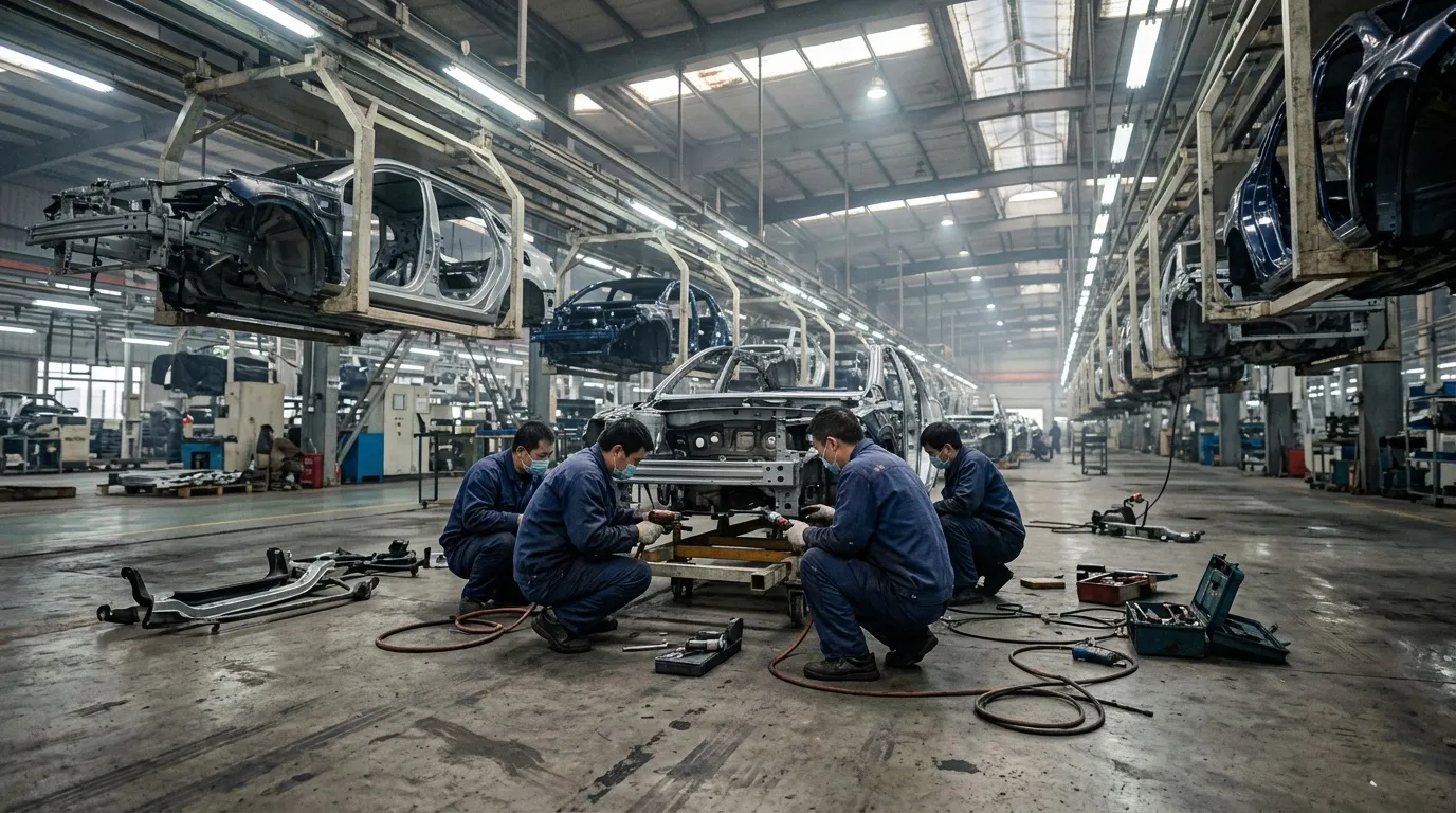 Secteur automobile chinois : menaces et défis économiques