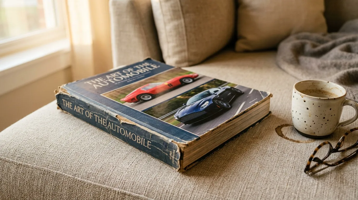 Livre automobile : bien plus qu'une décoration