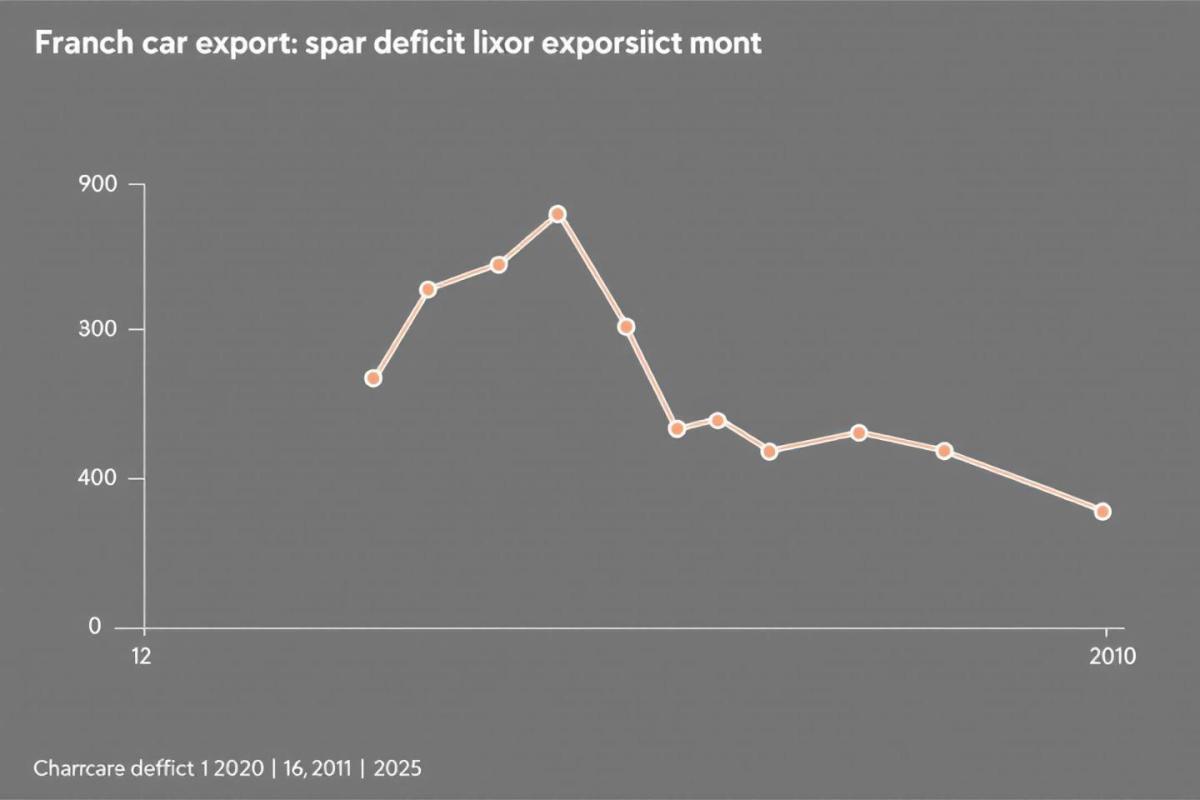 Déficit automobile français : 125 milliards d'euros perdus depuis 2019