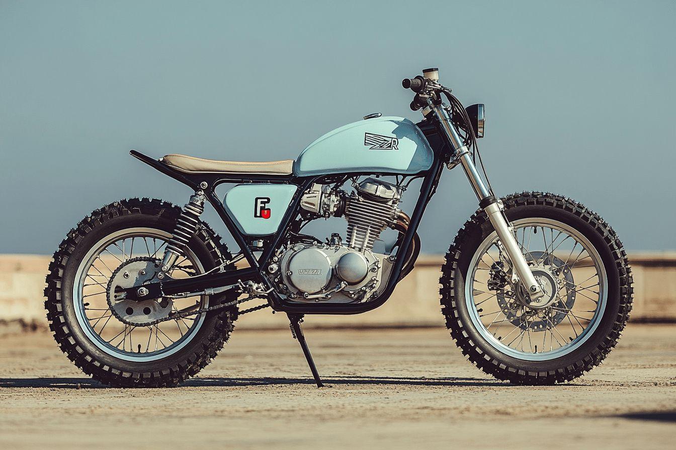 Fazer scrambler : modification café racer, pièces et accessoires moto d'occasion