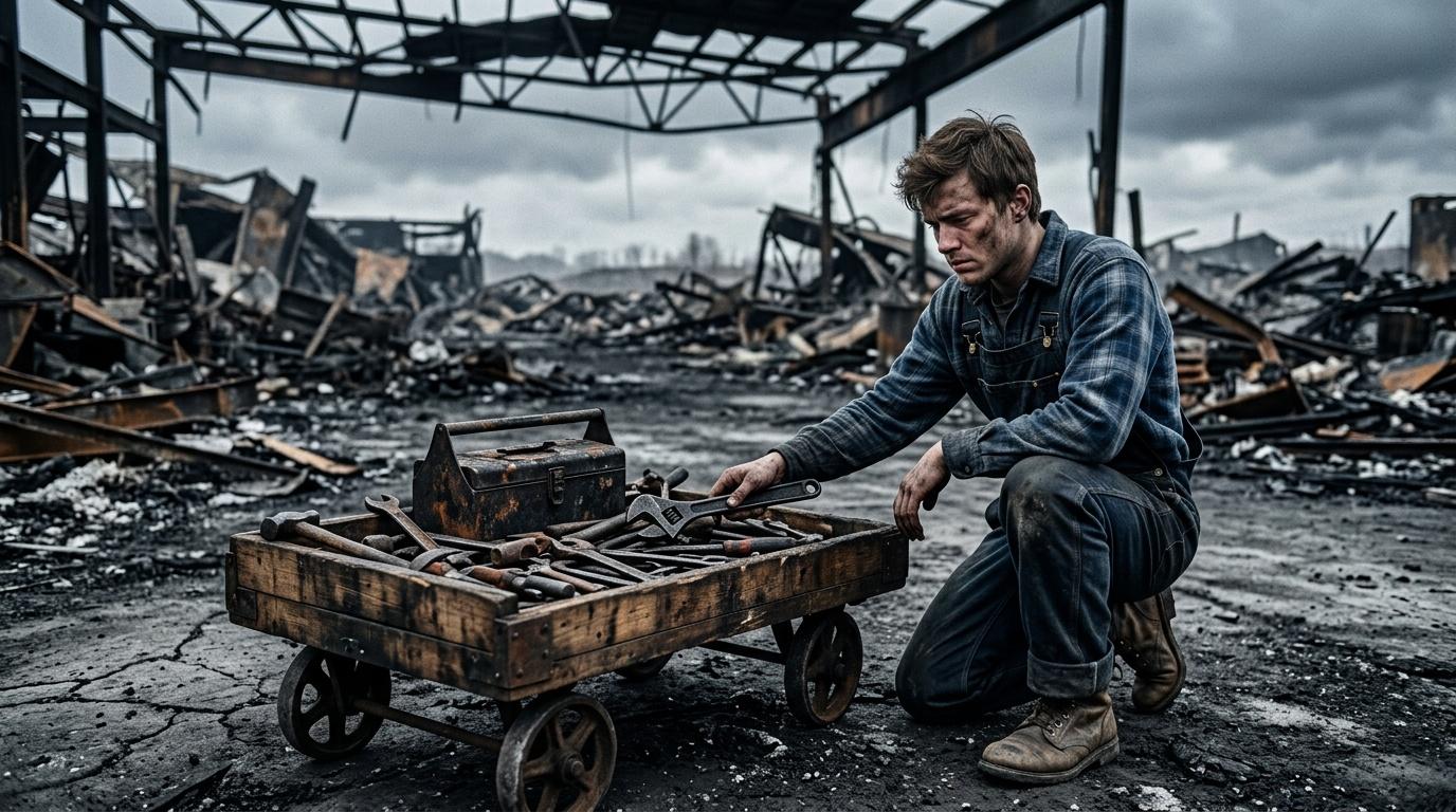 Incendie d'un garage automobile en Dordogne : un père et son fils blessés